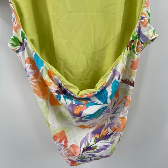 ROXY Swimsuit Size Small Retro Revo One Piece NWT Reversible Swim Beach Surf - Picture 14 of 16